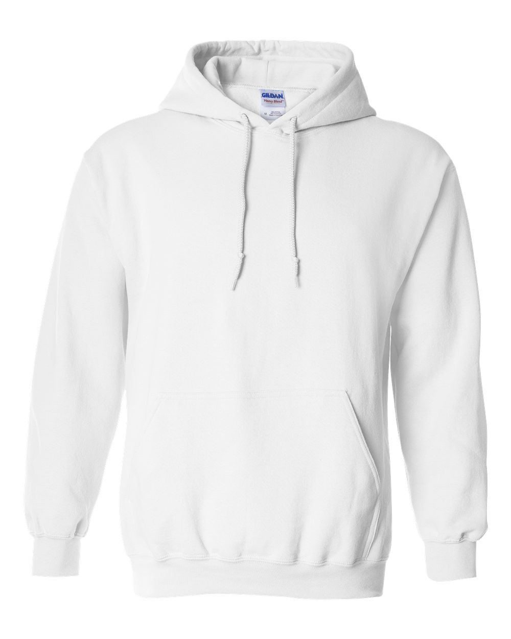 Custom 1 Color Front Print Long Slv Hoodie Fleece Sweatshirt