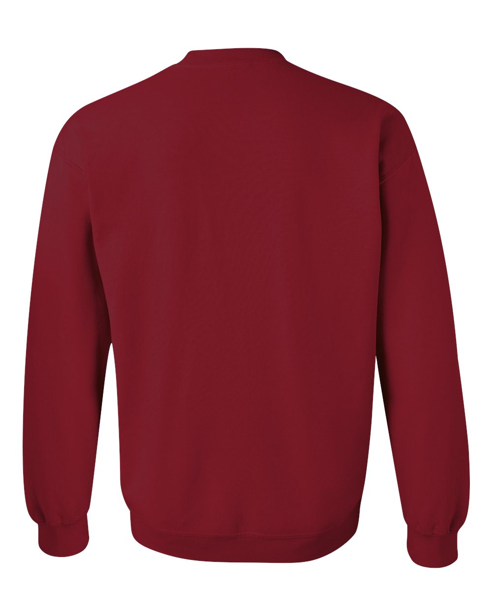 Custom 1 Color Front Print Long Slv Fleece Sweatshirt