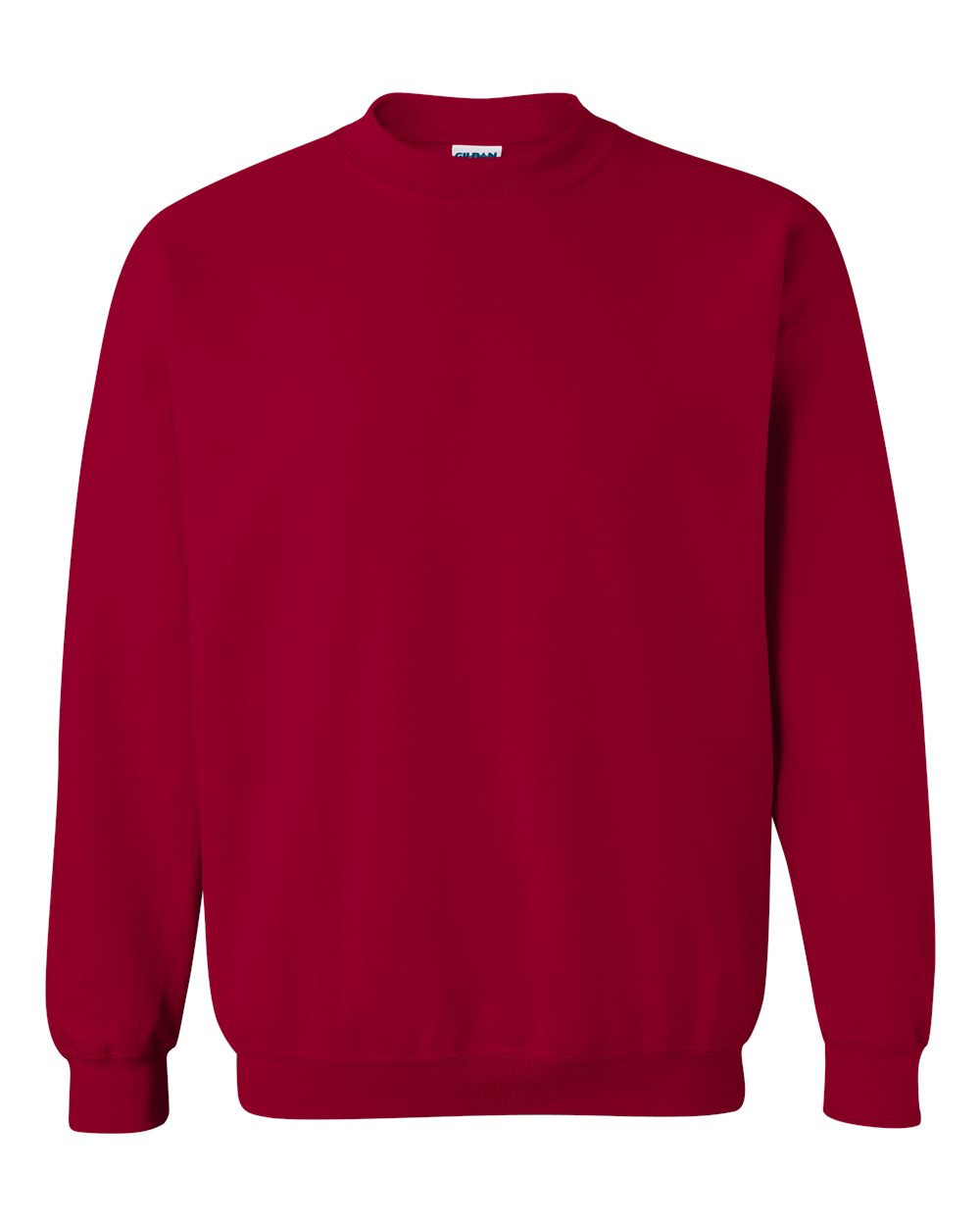 Custom 1 Color Front Print Long Slv Fleece Sweatshirt