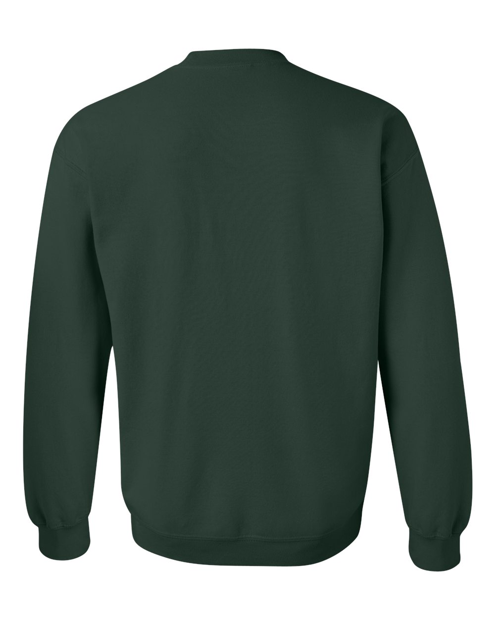 Custom 1 Color Front Print Long Slv Fleece Sweatshirt
