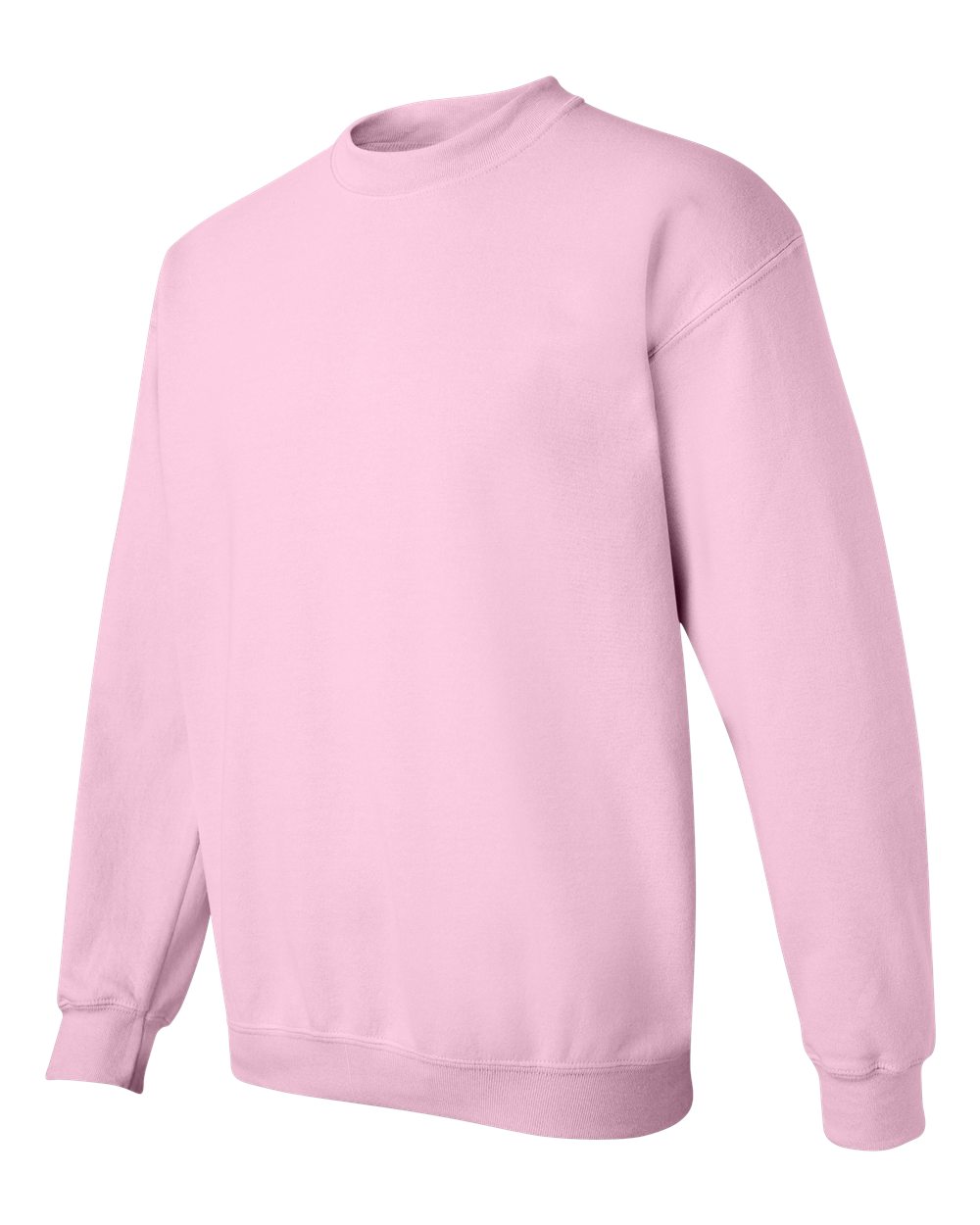 Custom 1 Color Front Print Long Slv Fleece Sweatshirt