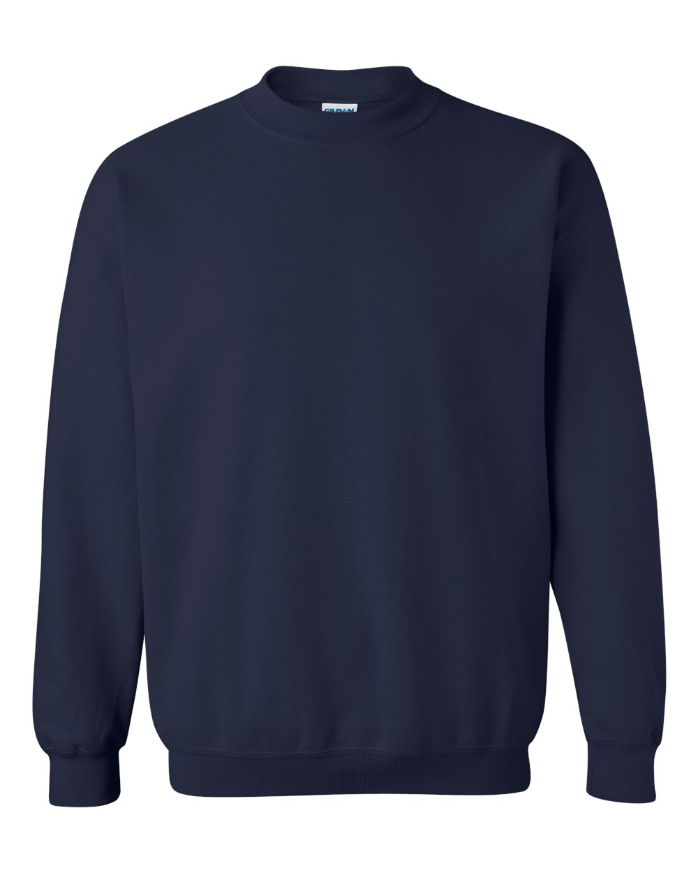 Custom 1 Color Front Print Long Slv Fleece Sweatshirt
