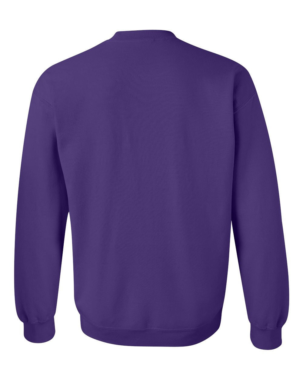 Custom 1 Color Front Print Long Slv Fleece Sweatshirt