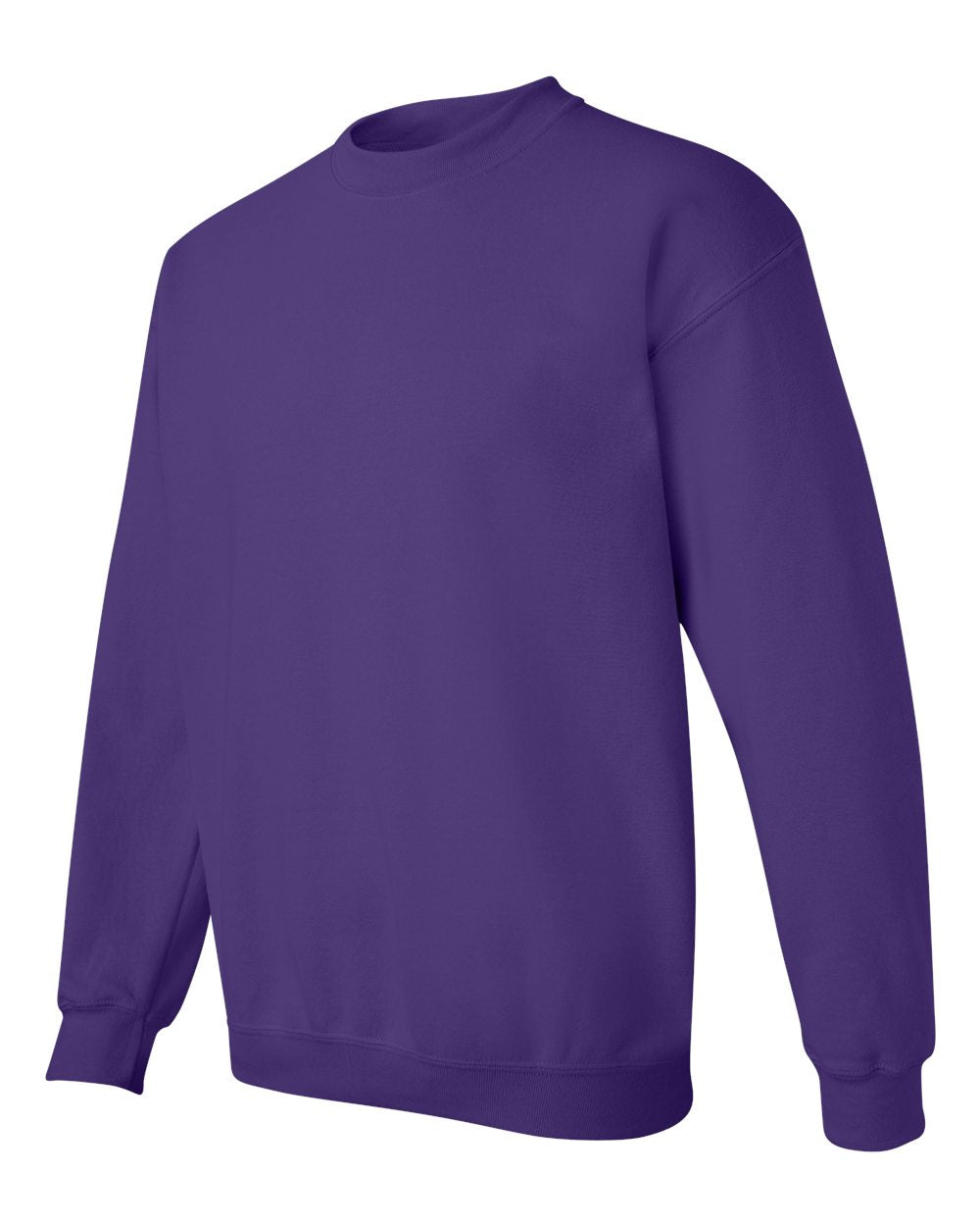 Custom 1 Color Front Print Long Slv Fleece Sweatshirt