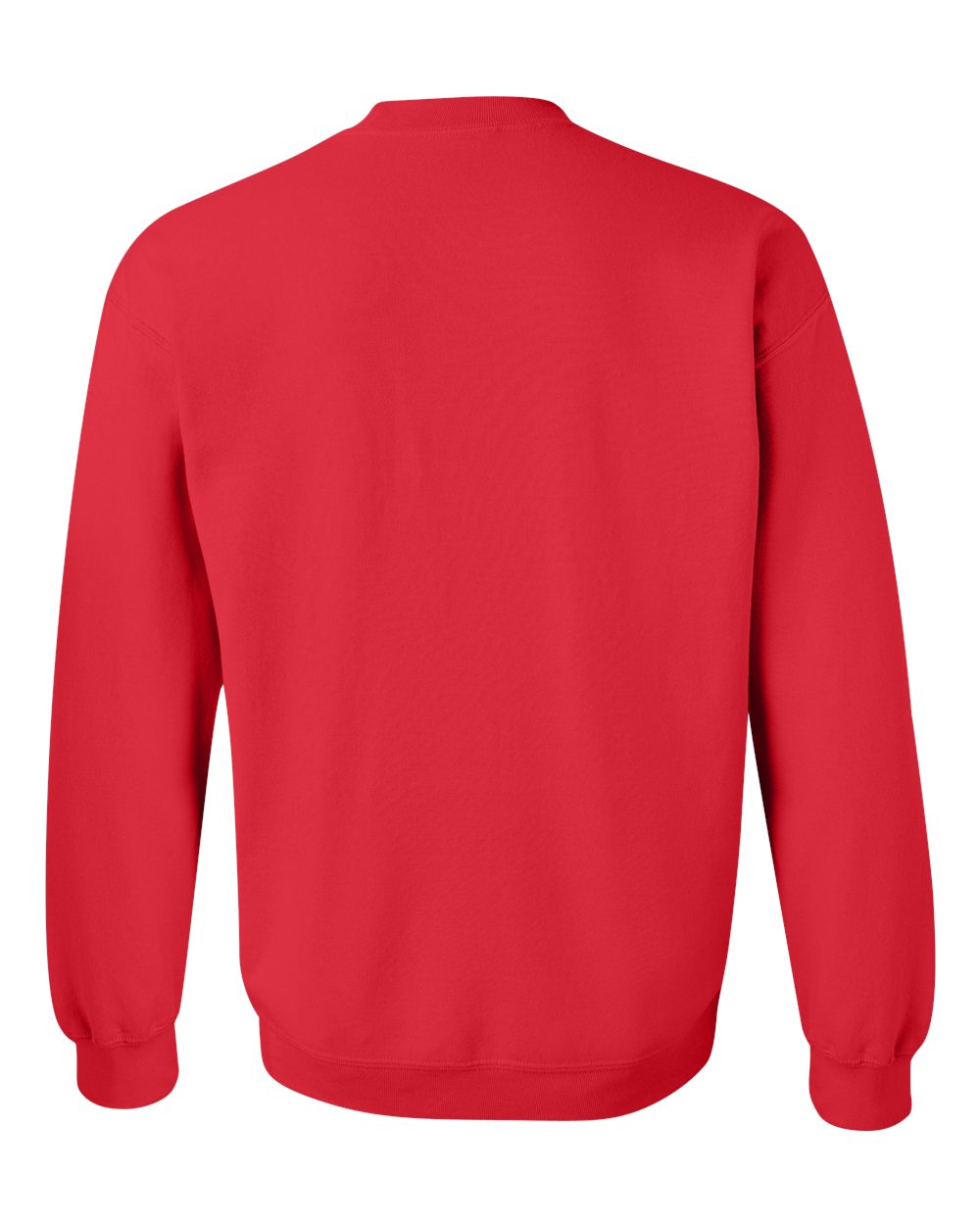 Custom 1 Color Front Print Long Slv Fleece Sweatshirt