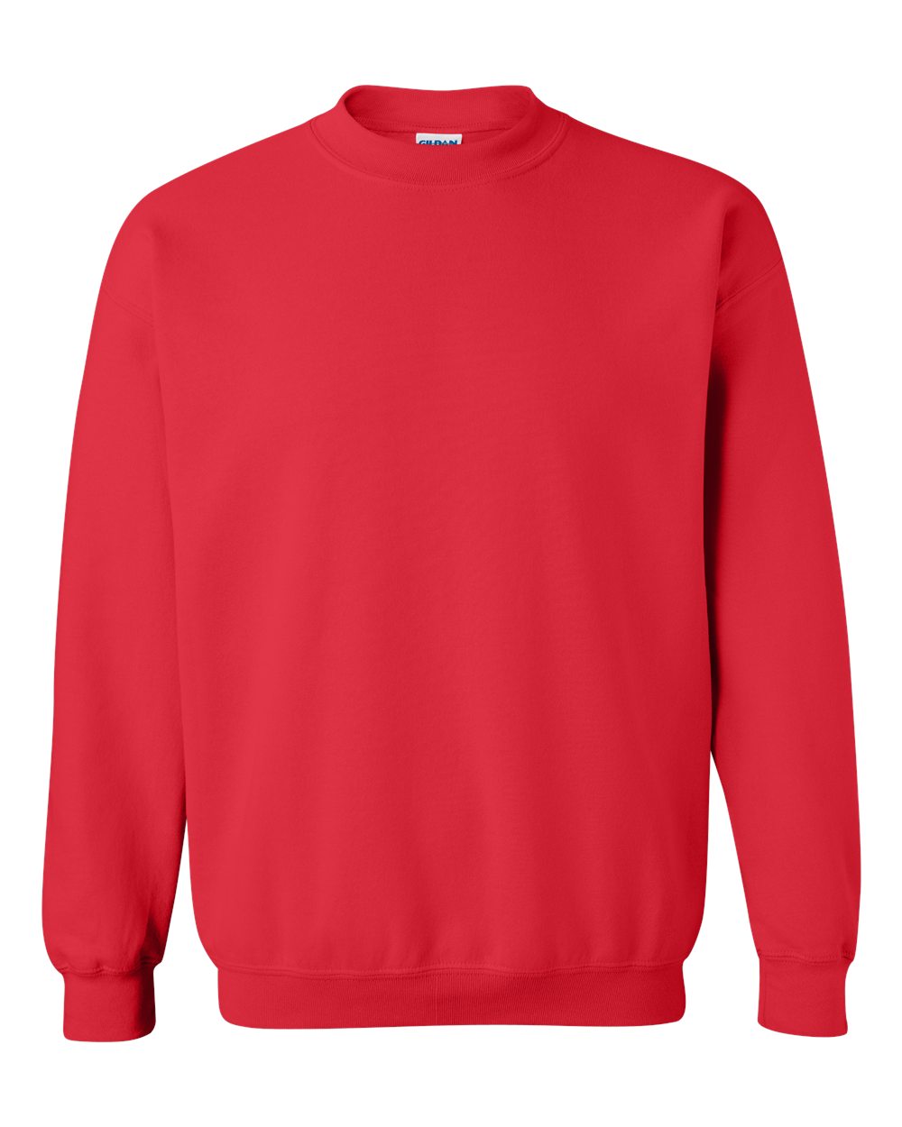 Custom 1 Color Front Print Long Slv Fleece Sweatshirt