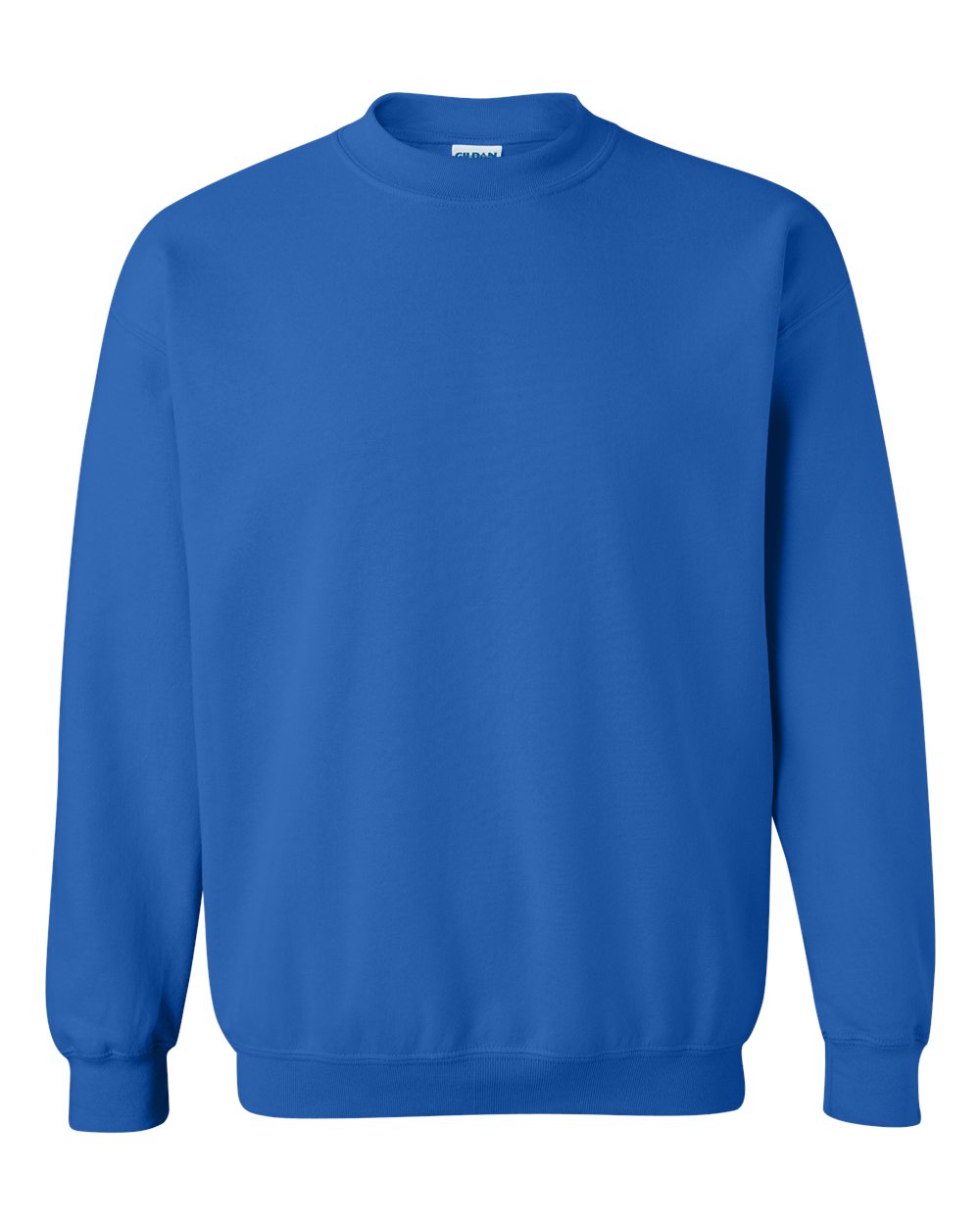 Custom 1 Color Front Print Long Slv Fleece Sweatshirt