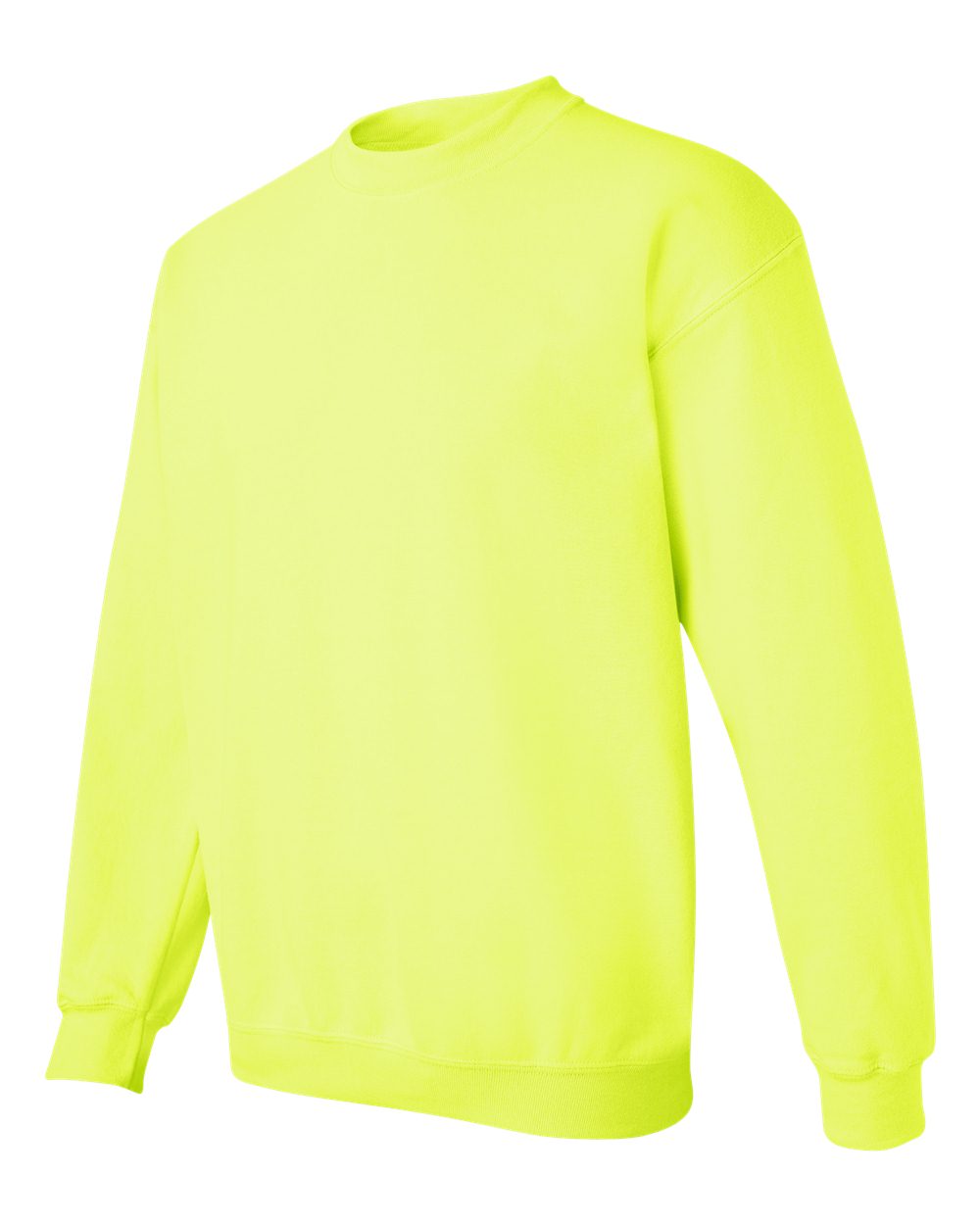 Custom 1 Color Front Print Long Slv Fleece Sweatshirt
