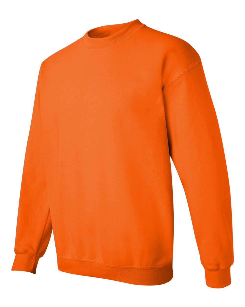 Custom 1 Color Front Print Long Slv Fleece Sweatshirt