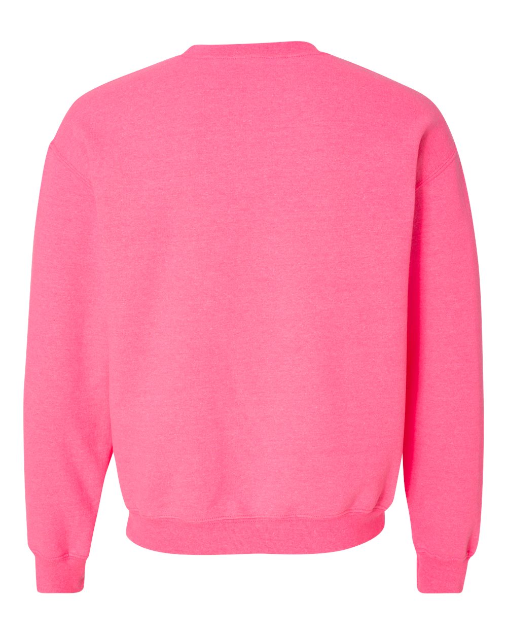 Custom 1 Color Front Print Long Slv Fleece Sweatshirt