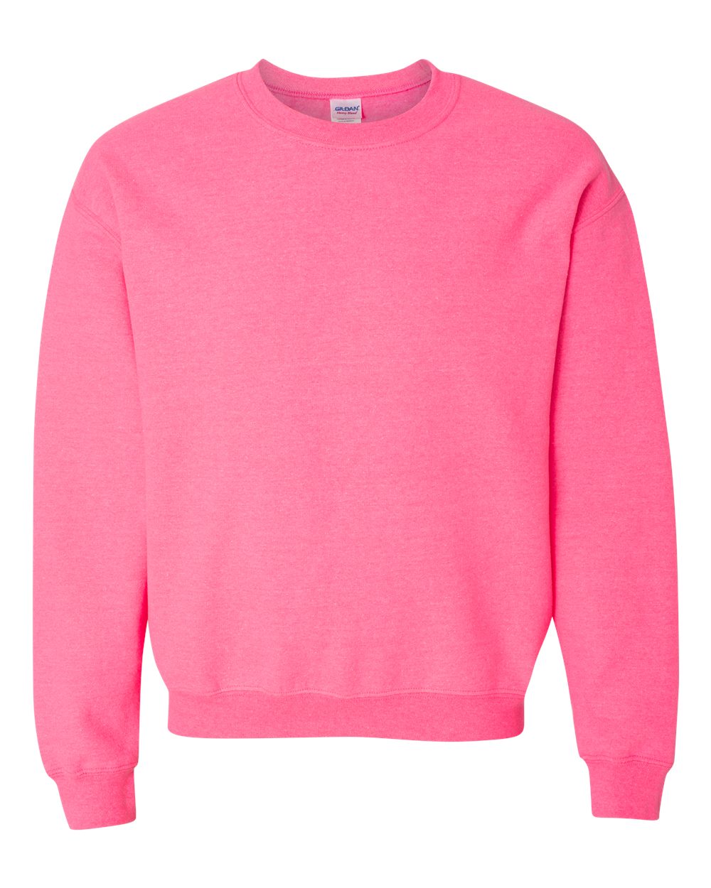 Custom 1 Color Front Print Long Slv Fleece Sweatshirt