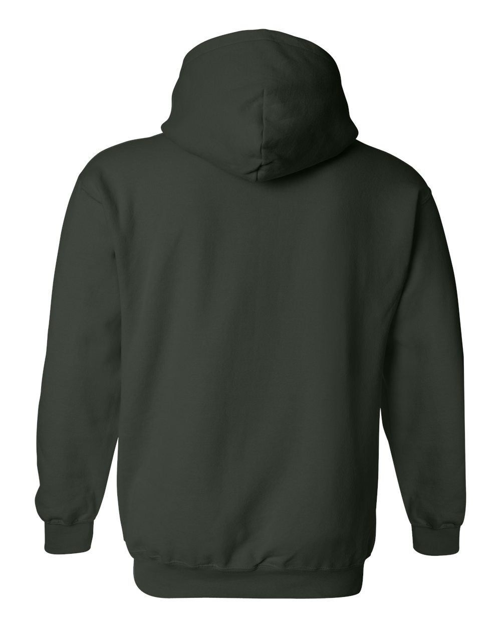 Custom 1 Color Front Print Long Slv Hoodie Fleece Sweatshirt