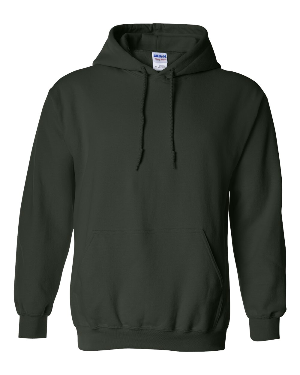 Custom 1 Color Front Print Long Slv Hoodie Fleece Sweatshirt