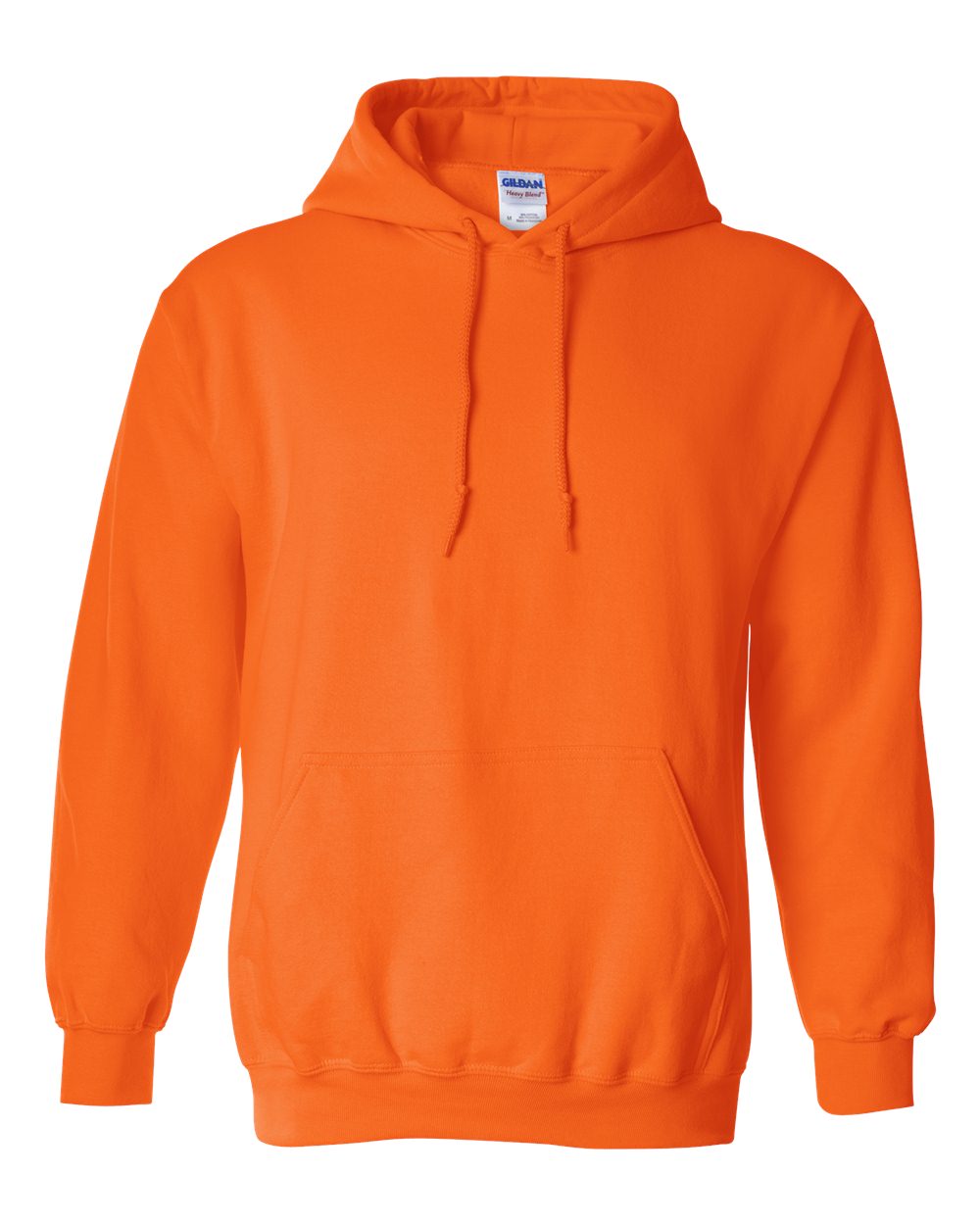 Custom 1 Color Front Print Long Slv Hoodie Fleece Sweatshirt