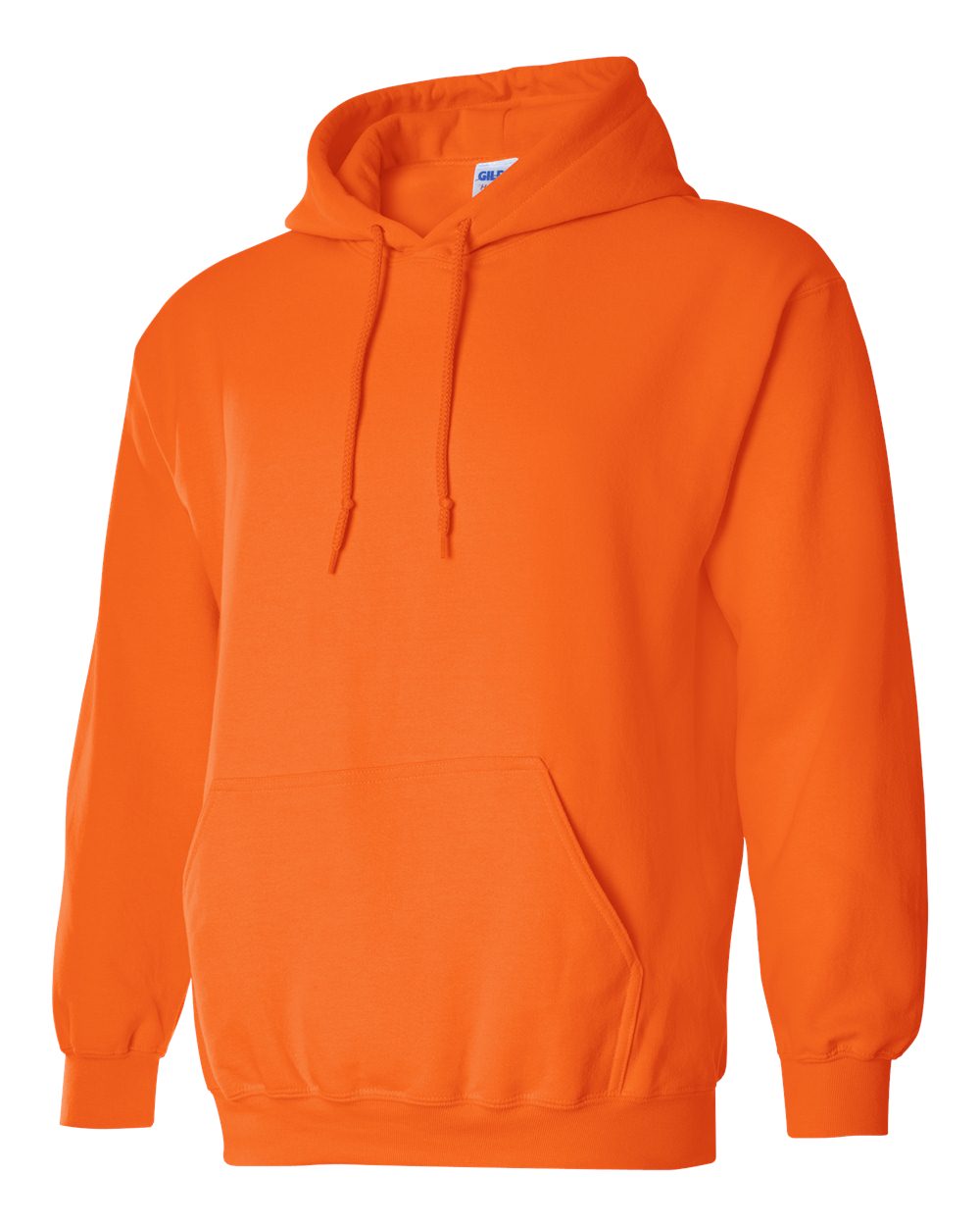 Custom 1 Color Front Print Long Slv Hoodie Fleece Sweatshirt