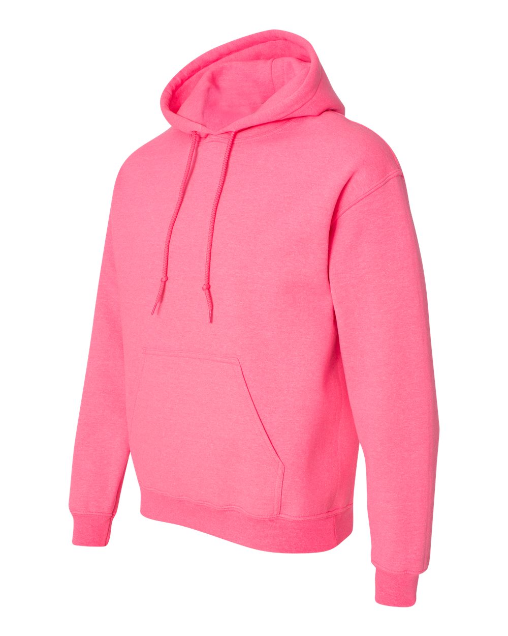 Custom 1 Color Front Print Long Slv Hoodie Fleece Sweatshirt