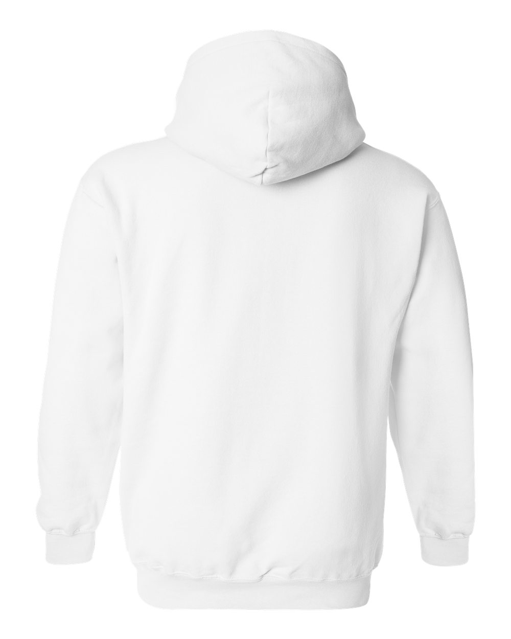 Custom 1 Color Front Print Long Slv Hoodie Fleece Sweatshirt