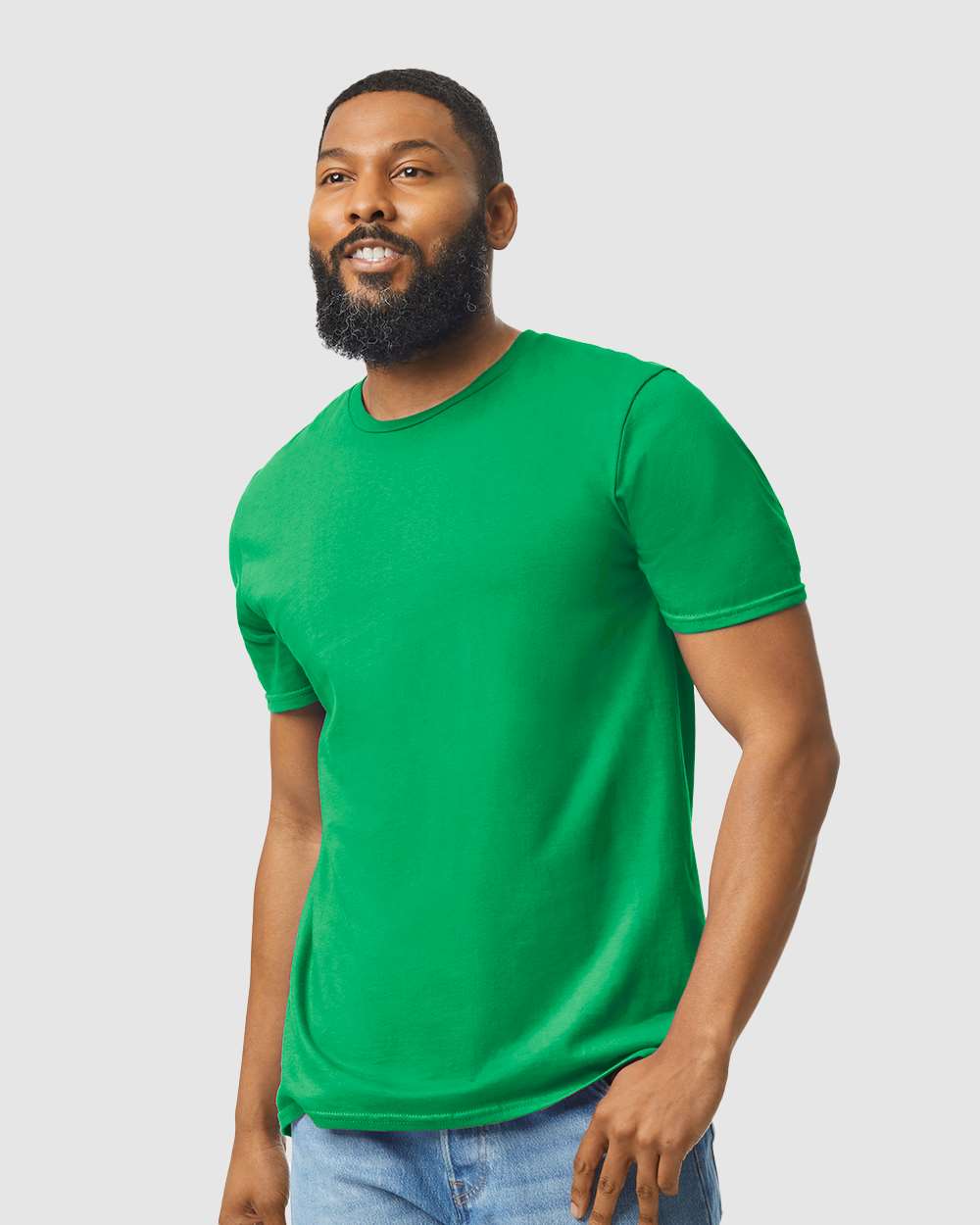 Custom 1 Color Front Print Short Slv T Shirt