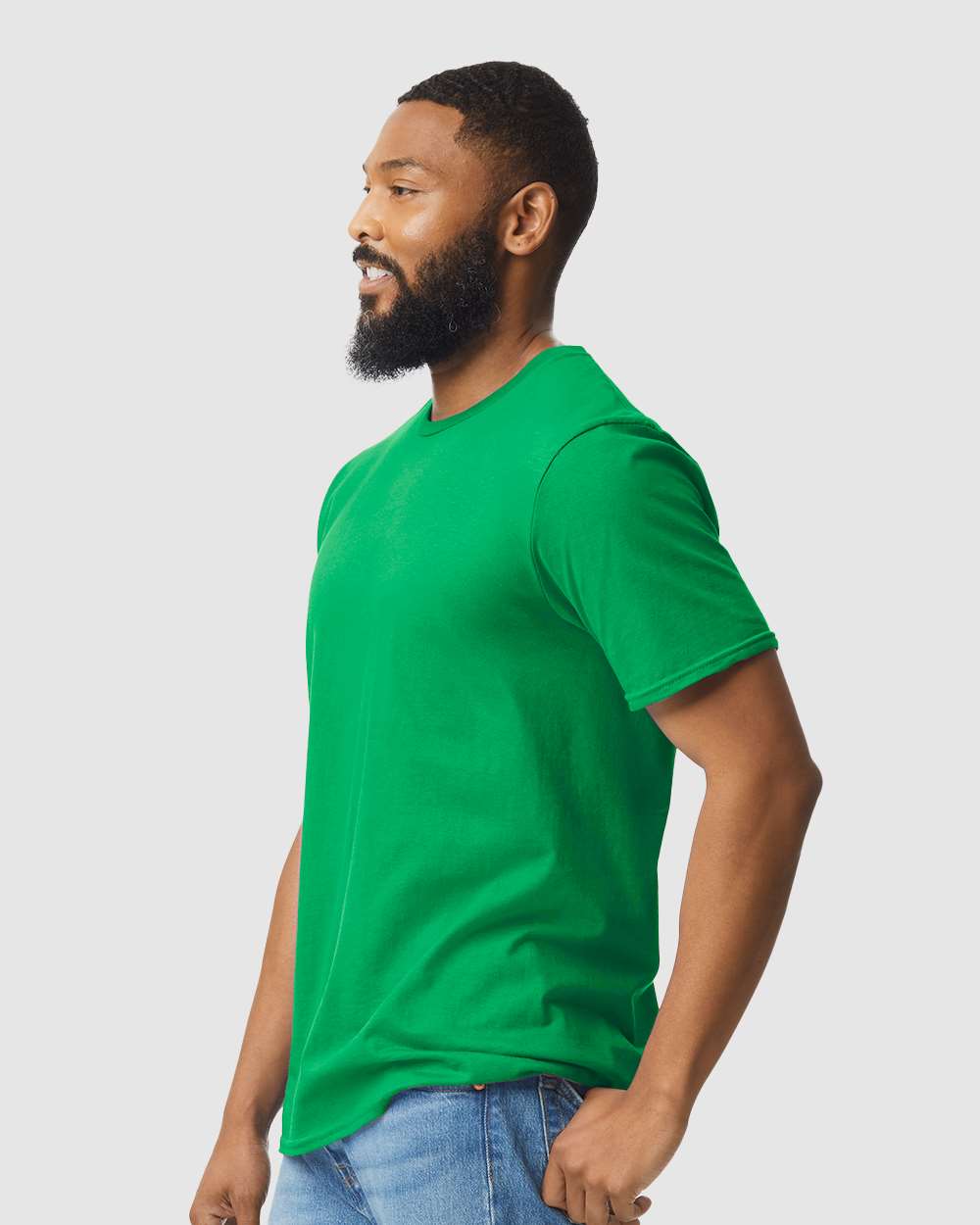 Custom 1 Color Front Print Short Slv T Shirt