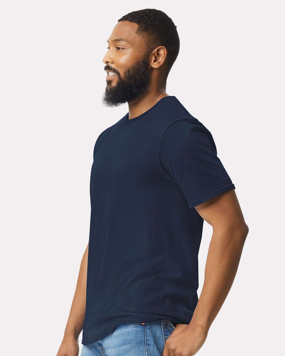 Custom 1 Color Front Print Short Slv T Shirt