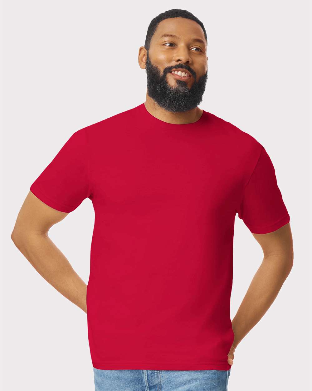 Custom 1 Color Front Print Short Slv T Shirt