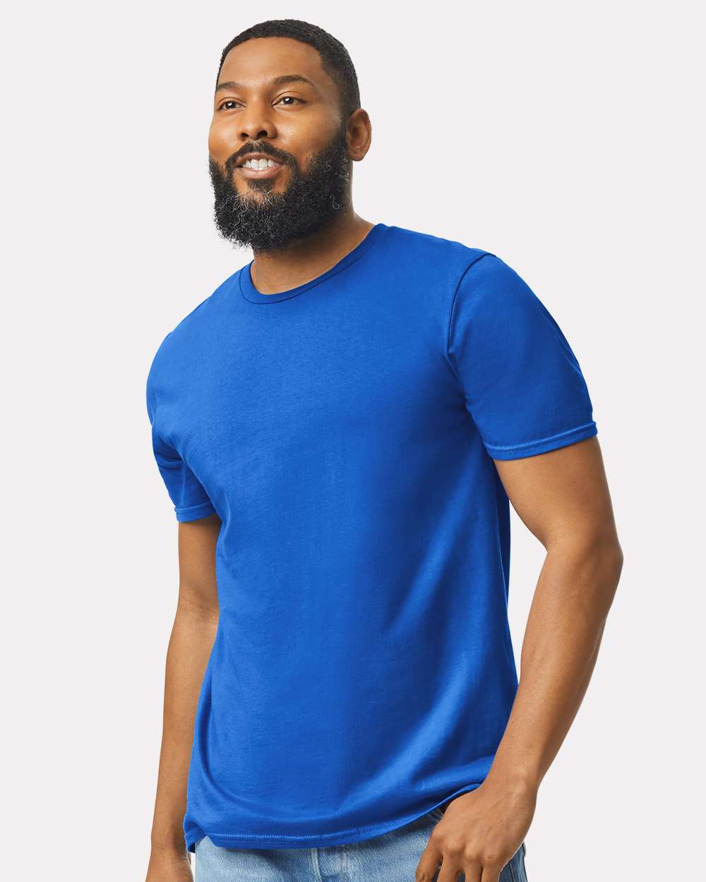 Custom 1 Color Front Print Short Slv T Shirt