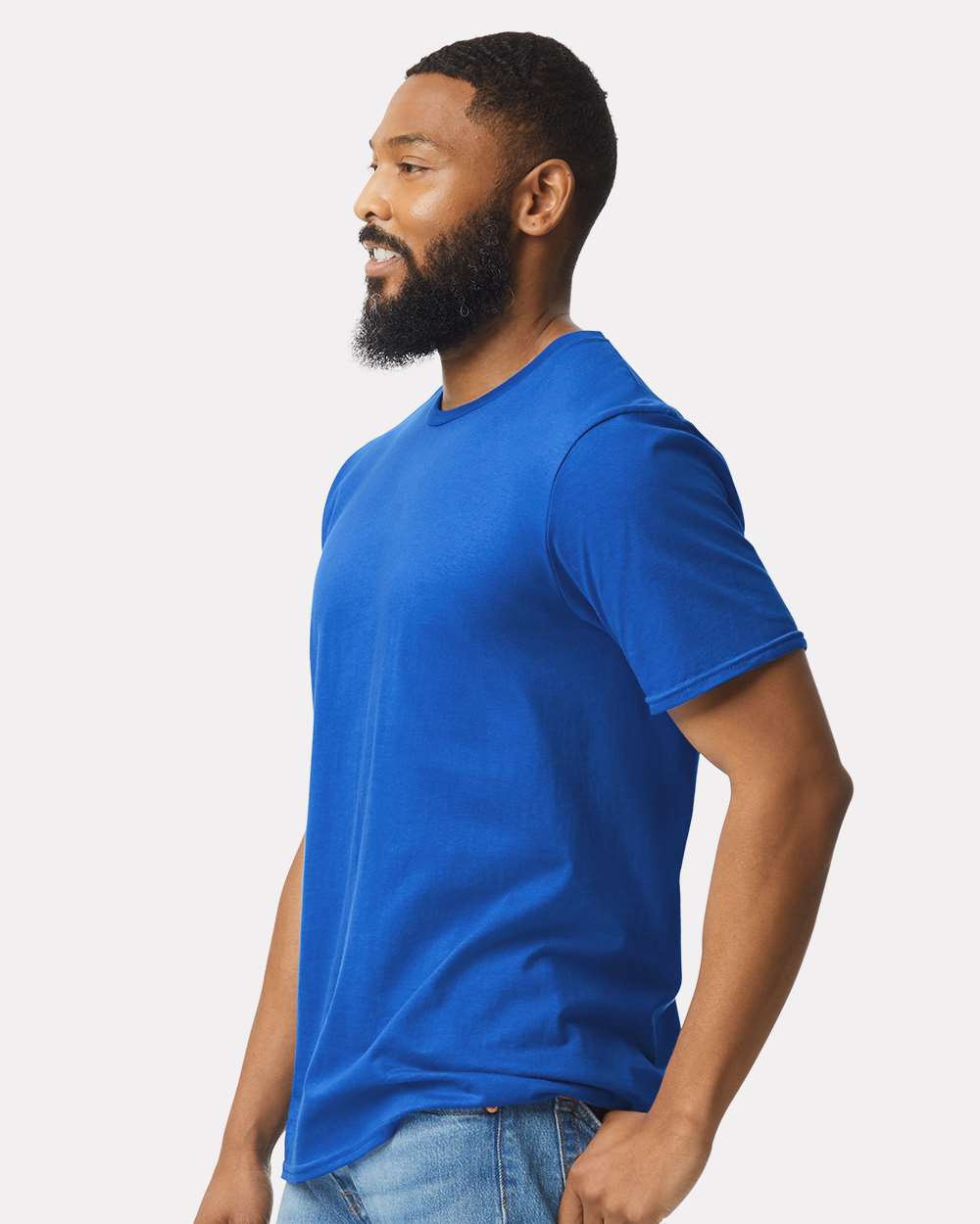 Custom 1 Color Front Print Short Slv T Shirt